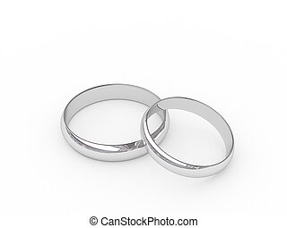 silver wedding ring clipart