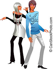 Couple dancing Clipart Vector and Illustration. 7,736 Couple dancing