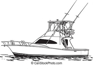Sport Fishing Boat - Offshore Sport Fishing Boat