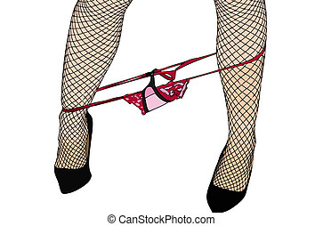 nylon stockings clipart - photo #1