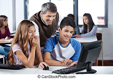 Image result for stock photo people using computer