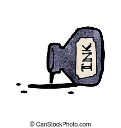 Cartoon ink bottle Stock Photos and Images. 378 Cartoon ...