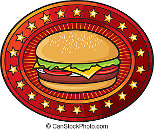 Hamburguesa imagenes vectorial de clipart EPS. 15.226 Hamburguesa clip