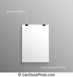 Sheet Clipart Vetor EPS. 109.012 Sheet Clip Art Royalty Free Vetorial