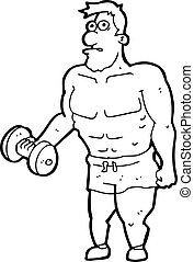 Man lifting weights Illustrations and Clipart. 3,825 Man lifting