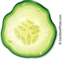 Cucumber slice Vector Clip Art Illustrations. 933 Cucumber slice