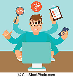 Self management Clipart and Stock Illustrations. 1,161 Self management