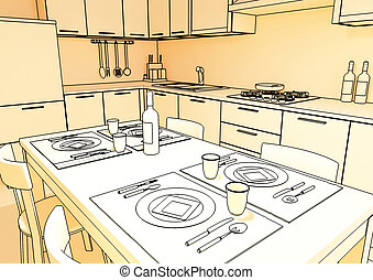 Countertop Illustrations and Clip Art. 303 Countertop royalty free