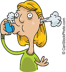 Asthma Illustrations and Clipart. 1,170 Asthma royalty free