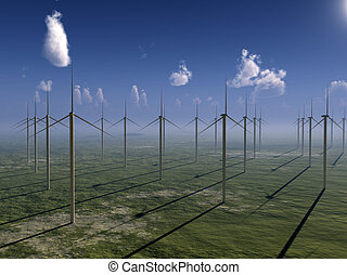 Wind farm Clipart and Stock Illustrations. 3,902 Wind farm vector EPS