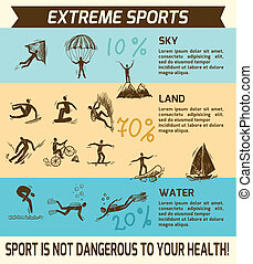 Extreme sports infog