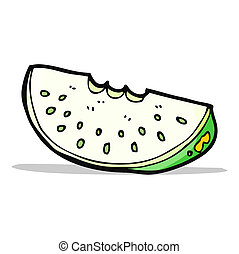 cartoon melon slice