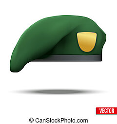 Green beret Vector Clipart Royalty Free. 191 Green beret clip art