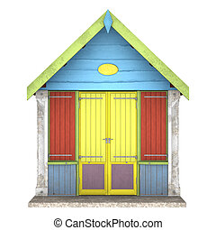 Beach hut Illustrations and Clipart. 541 Beach hut royalty ...