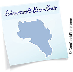 Schwarzwald Baar Kreis Vector Clipart Royalty Free. 2 Schwarzwald Baar ...