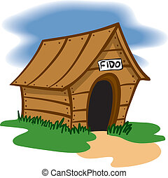 Dog house Vector Clipart Illustrations. 5,106 Dog house clip art vector