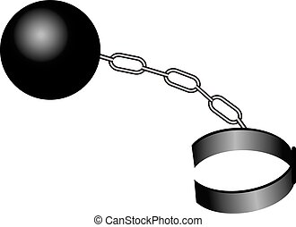 Ball and chain Clip Art Vector Graphics. 1,054 Ball and chain EPS