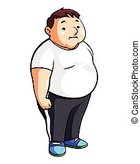 Fat man cartoon Images and Stock Photos. 3,688 Fat man cartoon