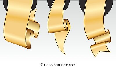 Gold ribbon Illustrations and Stock Art. 40,828 Gold ribbon