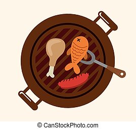 Barbecue Illustraties en Clip Art. Zoek onder 5.299 Barbecue