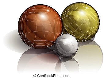 Bocce Vector Clipart Royalty Free. 31 Bocce clip art vector EPS