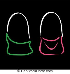 Handbags Vector Clip Art EPS Images. 10,384 Handbags clipart vector