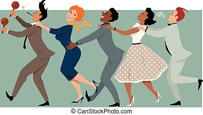 Conga Clipart Vetor EPS. 166 Conga Clip Art Royalty Free Vetorial de