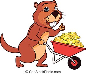 Gopher Clip Art Vector And Illustration. 261 Gopher Clipart Vector EPS ...