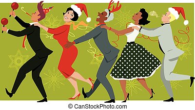 free office holiday party clipart - photo #14