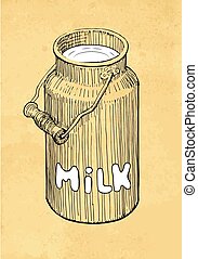 Milk can Clipart Vector Graphics. 1,330 Milk can EPS clip art vector