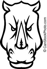 Rhino head Illustrations and Stock Art. 548 Rhino head illustration and