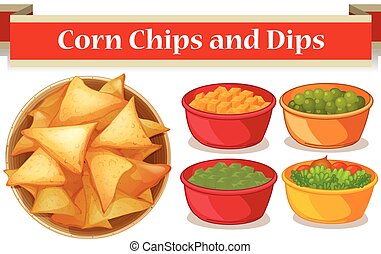 Chip and dip Illustrations and Clipart. 106 Chip and dip royalty free