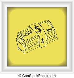 Wad cash Clip Art Vector and Illustration. 165 Wad cash clipart vector