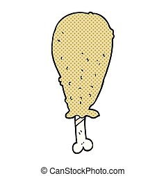 Chicken leg Vector Clipart Royalty Free. 2,612 Chicken leg clip art