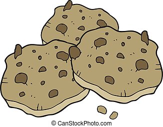 Chocolate chip cookies Vector Clipart Illustrations. 1,071 Chocolate