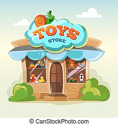 Toy Store Vector Clipart Royalty Free Toy Store Clip Art Vector