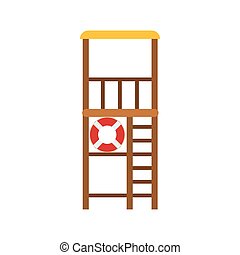 Lifeguard towers Clip Art and Stock Illustrations. 131 Lifeguard towers