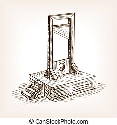 Guillotine Vector Clip Art Illustrations. 129 Guillotine clipart EPS