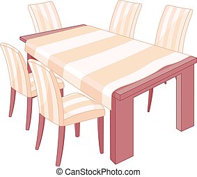 Dining table Vector Clip Art Illustrations. 7,796 Dining table clipart