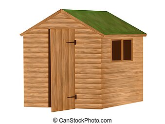 Garden shed Clipart and Stock Illustrations. 233 Garden ...
