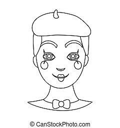 Mime artist Clip Art Vector Graphics. 261 Mime artist EPS clipart