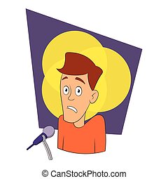 Fear of public speaking Stock Illustration Images. 18 Fear of public