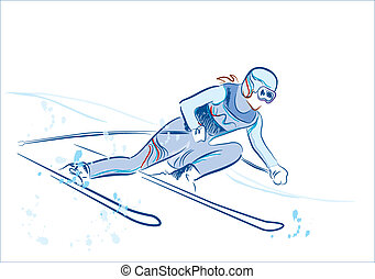 Ski Illustrations and Clip Art. 16,655 Ski royalty free illustrations