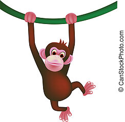 Chimpanzee Illustrations and Clipart. 6,360 Chimpanzee royalty free