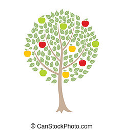 Apple Tree Stock Illustraties Zoek Onder Apple Tree Beschikbare Clip Art Beelden En