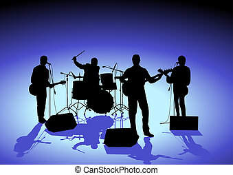 Bandas Ilustraciones de arte Vectorial. 47.273 Bandas clipart EPS