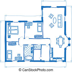 Floor plan Stock Illustrations. 5,995 Floor plan clip art images and