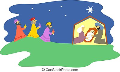 Nativity Illustrations and Stock Art. 7,356 Nativity illustration and