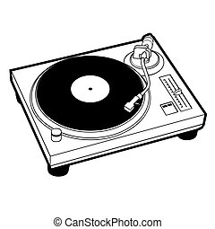 Turntables Illustrations and Clip Art. 4,389 Turntables royalty free ...