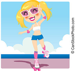 Roller skate Clip Art Vector Graphics. 3,336 Roller skate EPS clipart